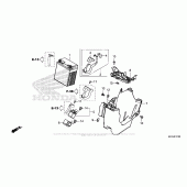 Схема вузла: Акумулятор для Honda CMX500 Rebel