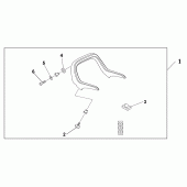 Схема узла: Spoiler accent tr для Honda GL1800 Gold Wing