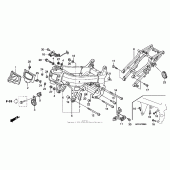 Схема вузла: Рама для Honda RVT1000R RVT RC51