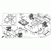 Схема узла: Карбюратор для Honda VF750 Magna