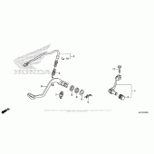 Схема вузла: Педаль (Лапка) для Honda CRF250 CRF250RL Rally