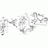 Схема узла: Руль для Honda PC800 Pacific Coast