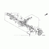 Схема вузла: Масляний насос для Honda XR650
