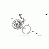 Схема вузла: Спідометр для Honda VT1300 Stateline