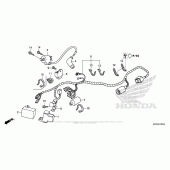 Схема вузла: Електрообладнання для Honda CRF230 CRF230F