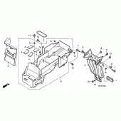 Схема узла: Заднее крыло (CB1300/CB130 0S) для Honda CB1300 Super Four