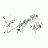 Схема вузла: Масляний насос для Honda GL1500 Gold Wing Special Edition