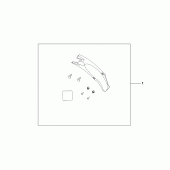 Схема вузла: Undertray kit nightstar black для Honda CB600F Hornet