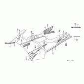 Схема вузла: Наклейки (CBR1000FN) для Honda CBR1000 CBR1000F
