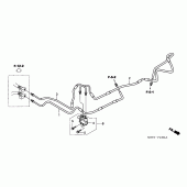 Схема узла: Proportioning control valve (XL1000VA) для Honda XL1000V Varadero