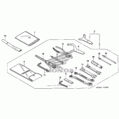 Схема вузла: Інструмент для Honda VFR800 Interceptor
