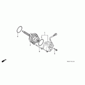 Схема узла: Генератор для Honda CBR1000 CBR1000F