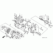 Схема вузла: Водяний насос для Honda CBR1000 CBR1000F