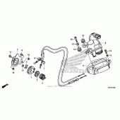 Схема вузла: Servo motor для Honda CBR600 CBR600RR