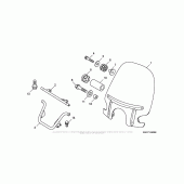 Схема вузла: Custom Windshield для Honda VT1300 Interstate