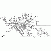 Схема вузла: Рама для Honda ST1100 Pan-European