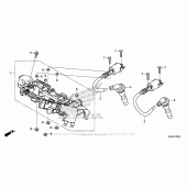 Схема вузла: Котушка запалювання для Honda CBR500 CBR500R