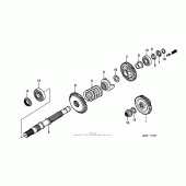 Схема вузла: Final shaft для Honda GL1500 Valkyrie