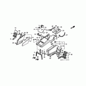Схема узла: Shelter для Honda GL1500 Gold Wing Special Edition