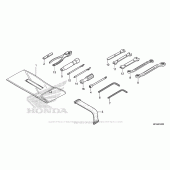 Схема узла: Инструмент для Honda GL1800 Gold Wing