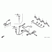 Схема вузла: Електрообладнання для Honda CBR600 CBR600RR