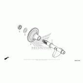 Схема вузла: Balancer для Honda CRF450 CRF450RX