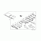 Схема вузла: Інструмент для Honda VT1100 Shadow