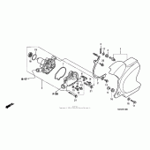 Схема узла: Водяной насос для Honda VT750 Shadow Spirit