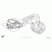 Схема вузла: Комплект прокладок В для Honda CRF450 CRF450R