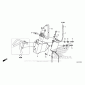 Схема вузла: Evap Canister для Honda ST1300 Pan-European Police