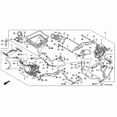 Схема узла: Карбюратор (ASSY.) для Honda XL125 Varadero