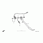 Схема вузла: Підставка для Honda VF750 Magna