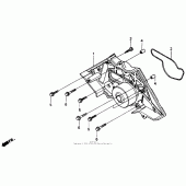 Схема вузла: Water pump 91 для Honda ST1100 Pan-European