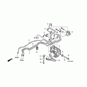 Схема вузла: Abs modulator для Honda CBF1000