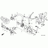 Схема узла: Водяной насос для Honda CB1100 CB1100SF X11