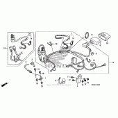 Схема вузла: Електрообладнання для Honda CRF450 CRF450R