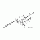 Схема вузла: Маятник / propeller shaft для Honda GL1500 Gold Wing Special Edition