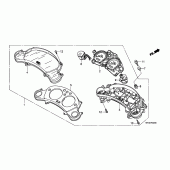 Схема узла: Панель приборов для Honda CBF1000