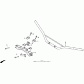 Схема вузла: Кермо для Honda XR600