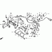 Схема вузла: Електрообладнання для Honda CBR600 CBR600F3