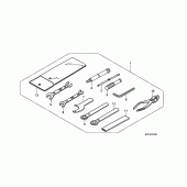 Схема вузла: Інструмент для Honda XL125 Varadero