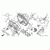 Схема вузла: Повітряний фільтр для Honda CBF1000