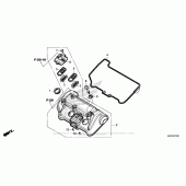 Схема вузла: Клапанна кришка для Honda CRF1000 Africa Twin