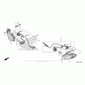Схема вузла: Front Turn Signal для Honda VFR1200 VFR