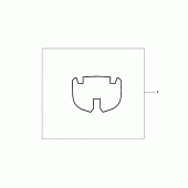 Схема вузла: Top box mat для Honda XL125 Varadero