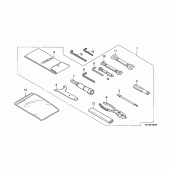 Схема вузла: Інструмент для Honda VTX1800