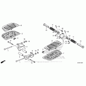 Схема вузла: Step (2) для Honda VT1300 Interstate