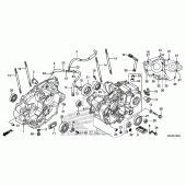 Схема вузла: Картер двигуна для Honda CRF150 CRF150RB