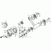 Схема вузла: Front cover для Honda ST1100 Pan-European