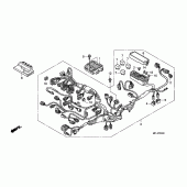 Схема узла: Электрооборудование (CBR1000RR) для Honda CBR1000 CBR1000RR Fireblade